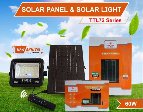Solar LED Flood Light (60W)